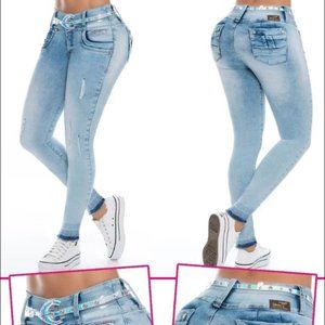 Colombian Butt lifting Jeans Tummy Control